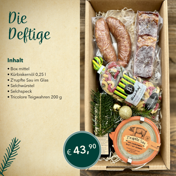 BOX: "Die Deftige"